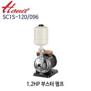 (펌프샵)한일펌프,SC1S-120/096스테인레스부스터펌프가압펌프,1.2마력단상220V맑은물펌프